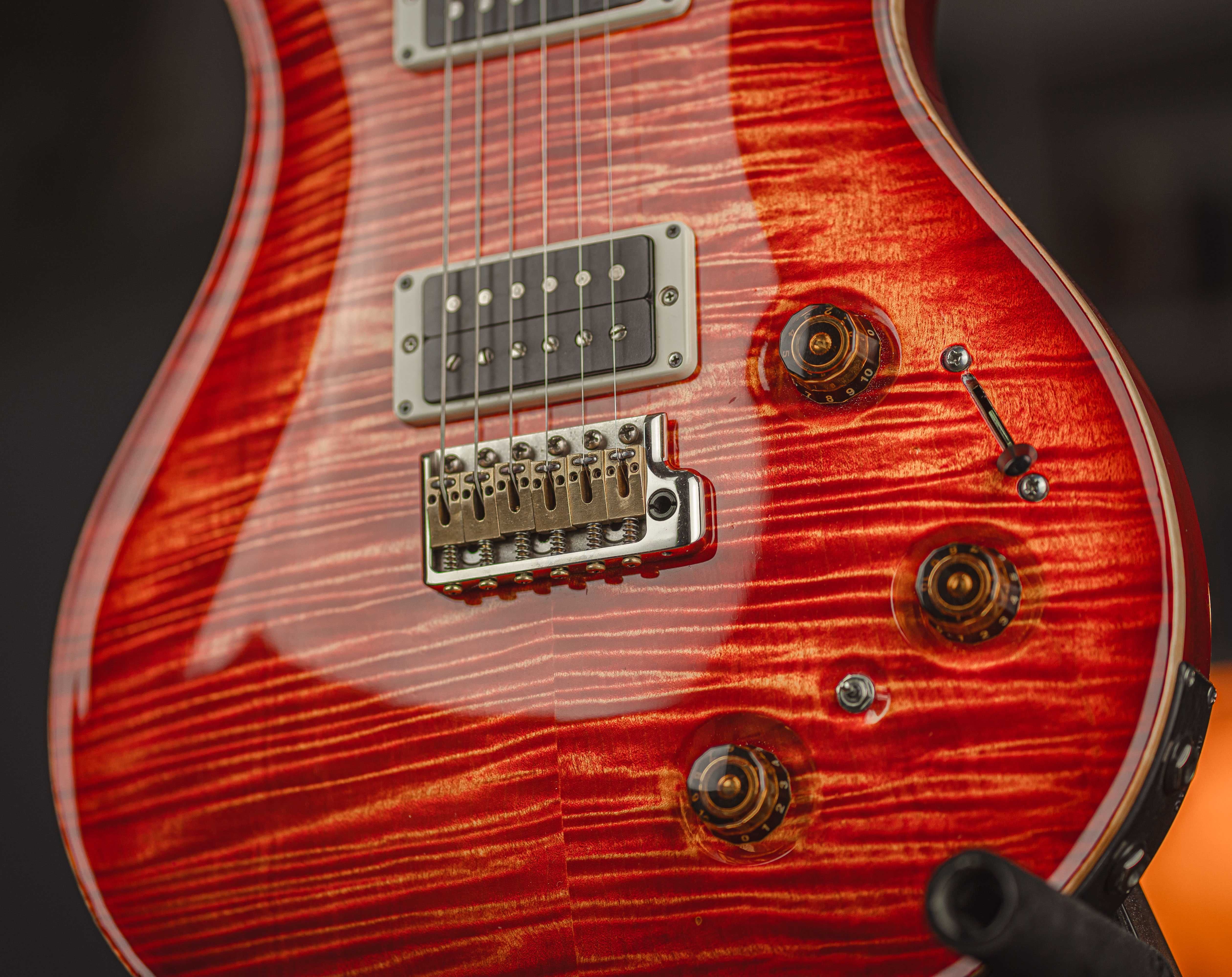 PRS 10 Top Custom 22 Piezo 2014 - Blood Orange