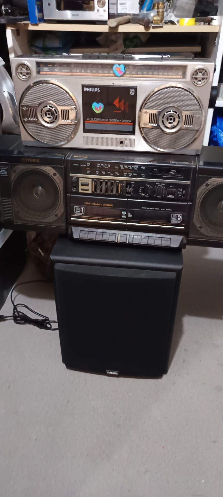 UNITRA Technics Yamaha kolumny całość itp