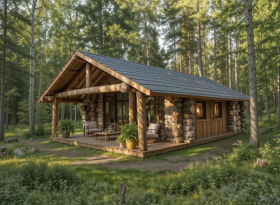 Дикий зруб продаж готовий та під замовлення.