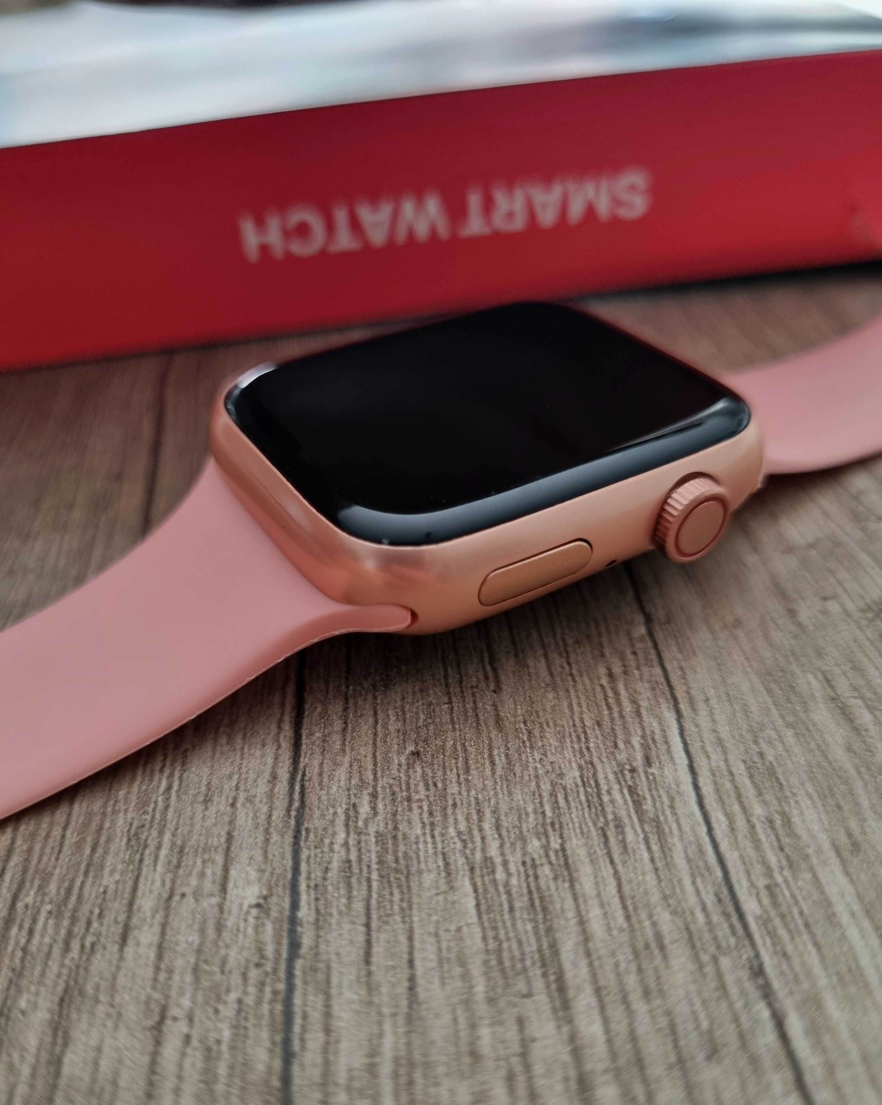 Smartwatch Różowy pasek