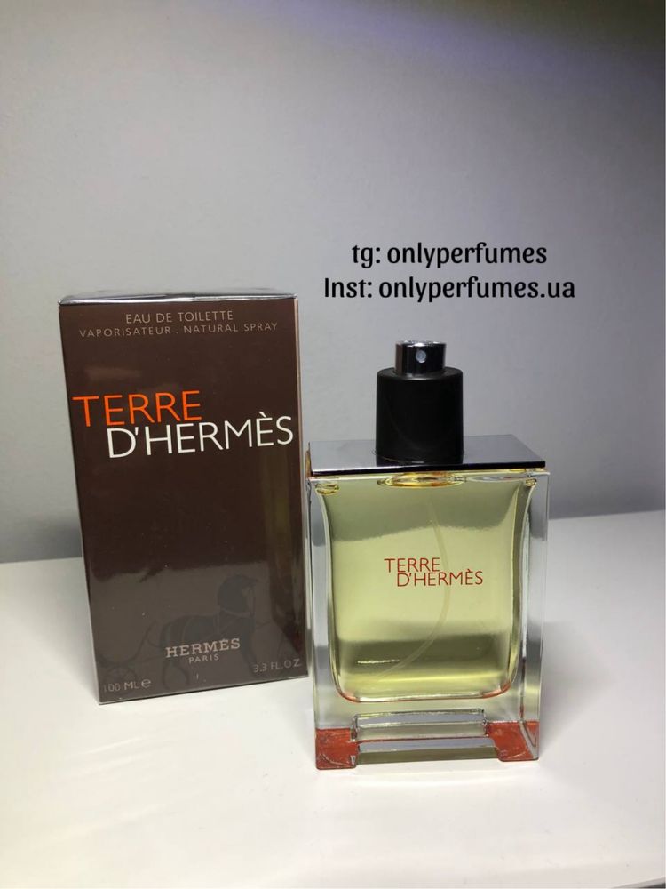 Чоловічі духи Terre D Hermess. Мужские парфюмы Терре Ермесс 100 мл