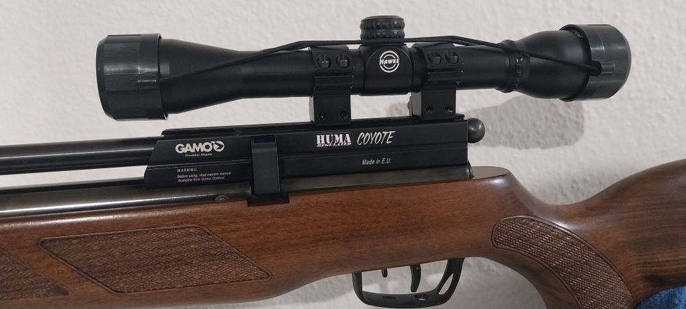 Pressão de ar Gamo Coyote 4,5mm com válvula reguladora