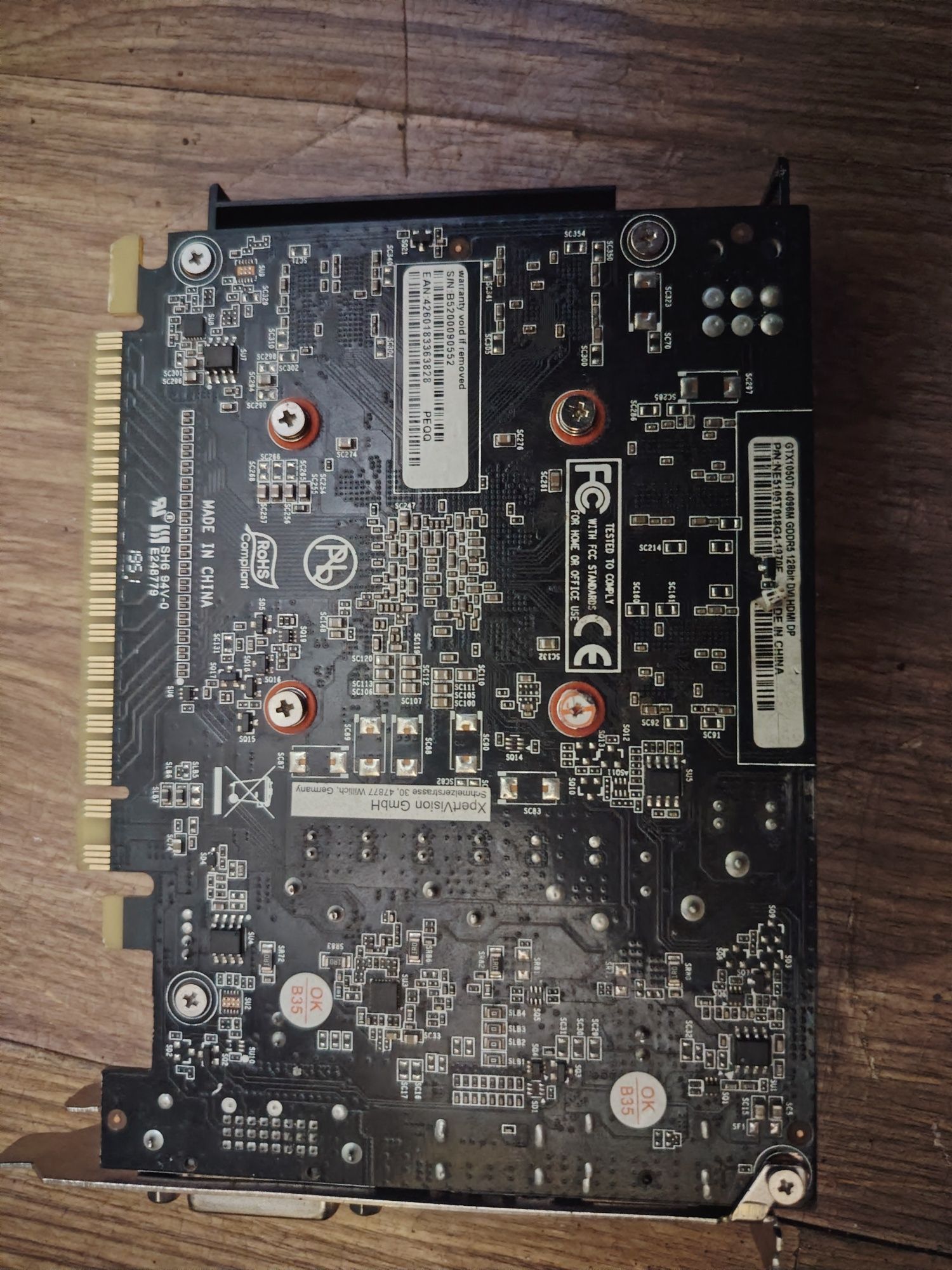 Karta graficzna GTX 1050 ti