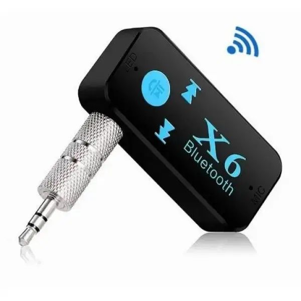 Приемник Bluetooth BT-X6 аудиоресивер с разъемом aux 3.5, microSD 6948