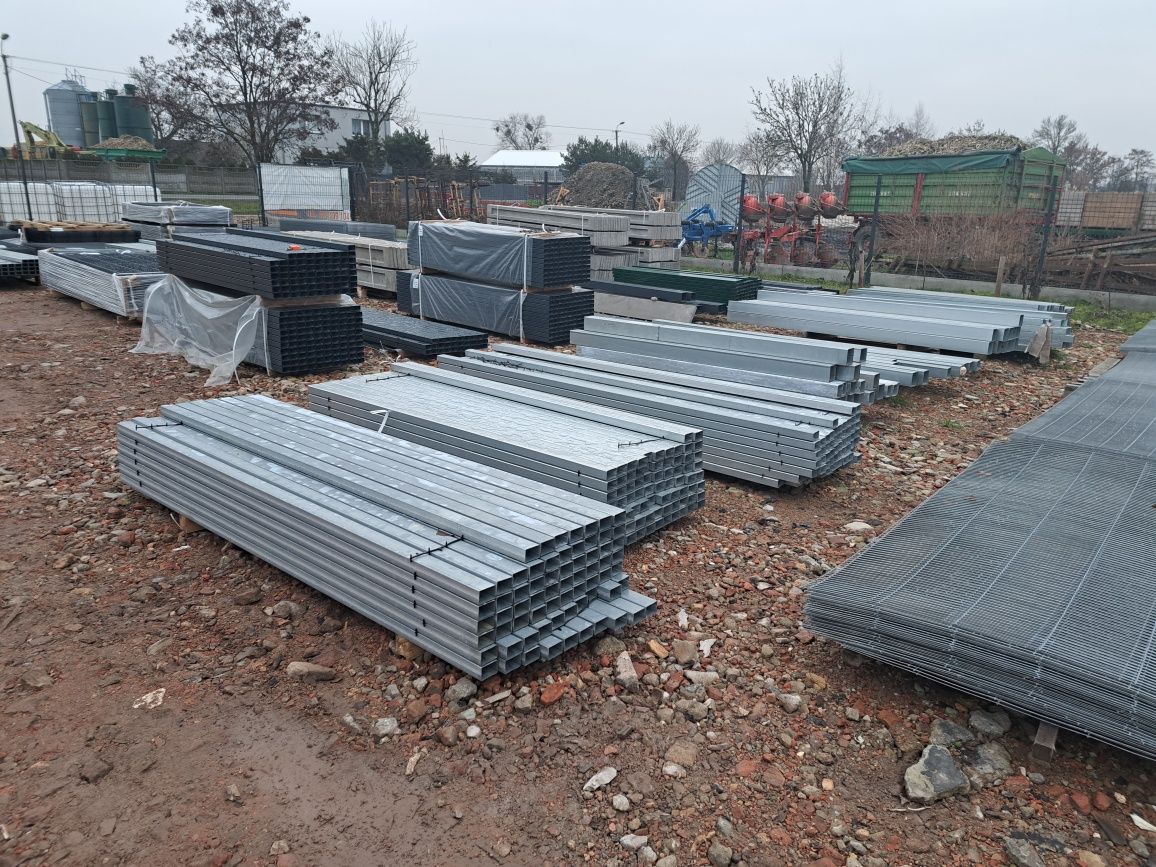 panel ogrodzeniowy 3D h-153cm fi 4  PROMOCJA,furtka słupek,brama