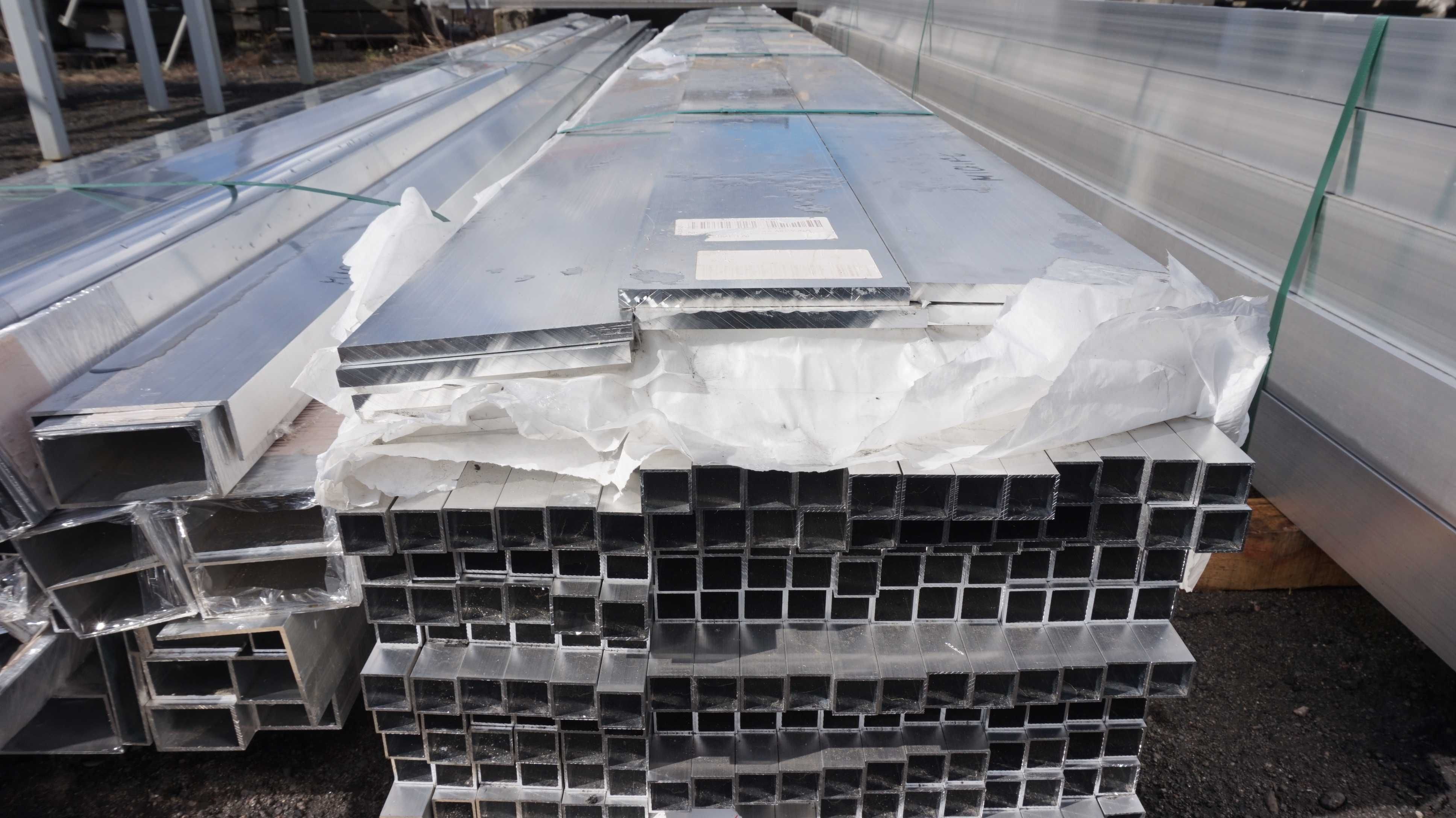 Płaskownik aluminiowy, aluminium 150x10 gat. 6060/PA38