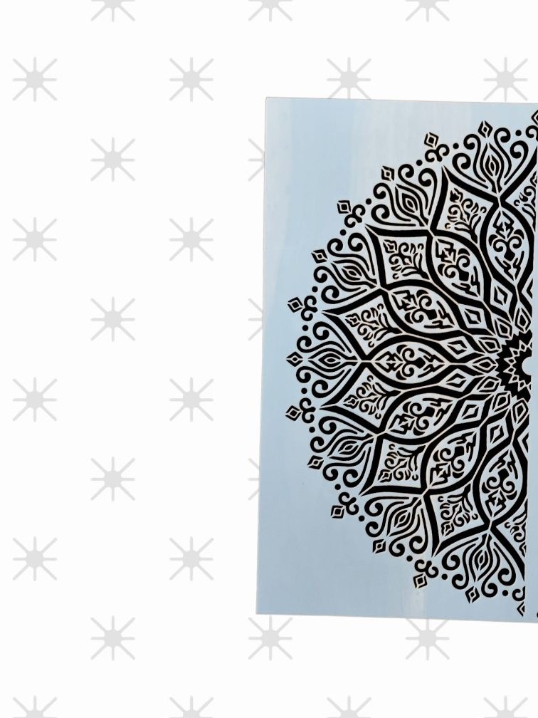 Szablon Mandala (wzór 40x70cm szablon 20x35cm ) malarski, DIY - Nowy