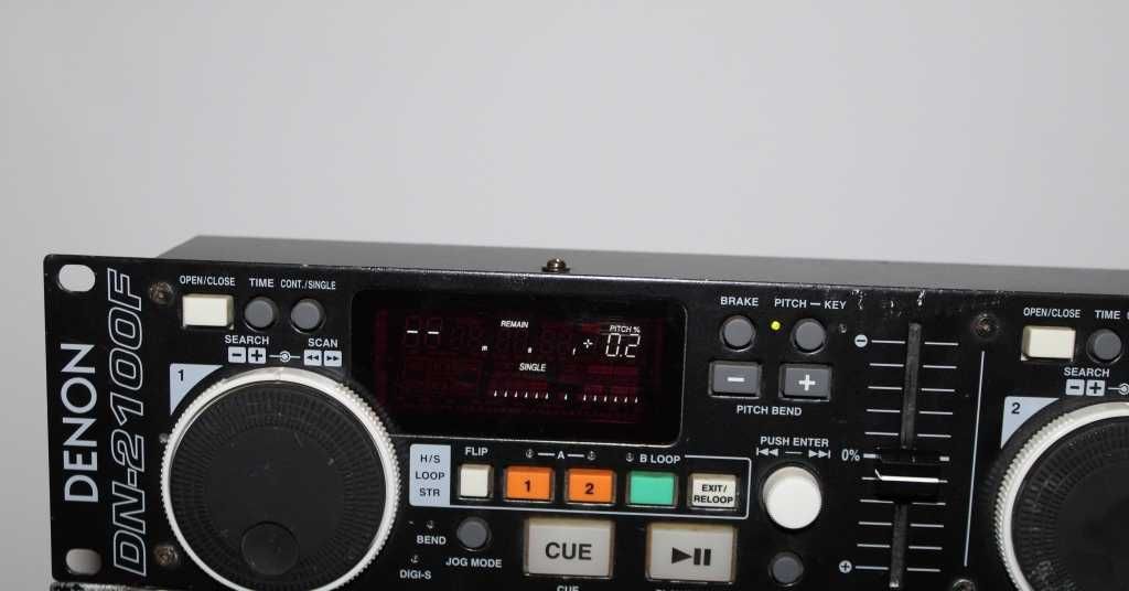 DENON DN-2100F Wysokiej jakości Mixer dj-ski 2 płytowy Wysyłka