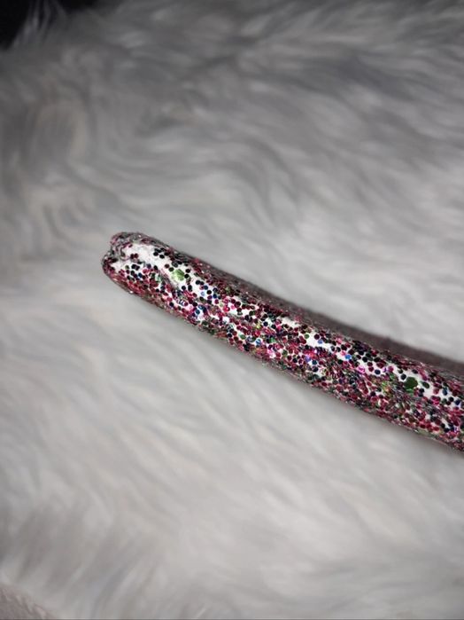 Torebka różowa mieniącą się