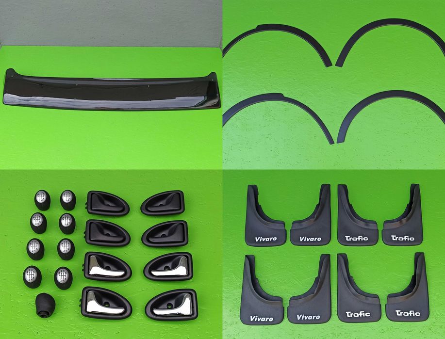 Бризговики Бризговик на Рено Трафик Виваро Renault Trafic 01-14р