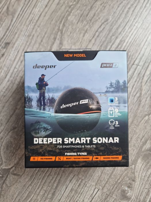 Echosonda DEEPER PRO + 2 Sonar