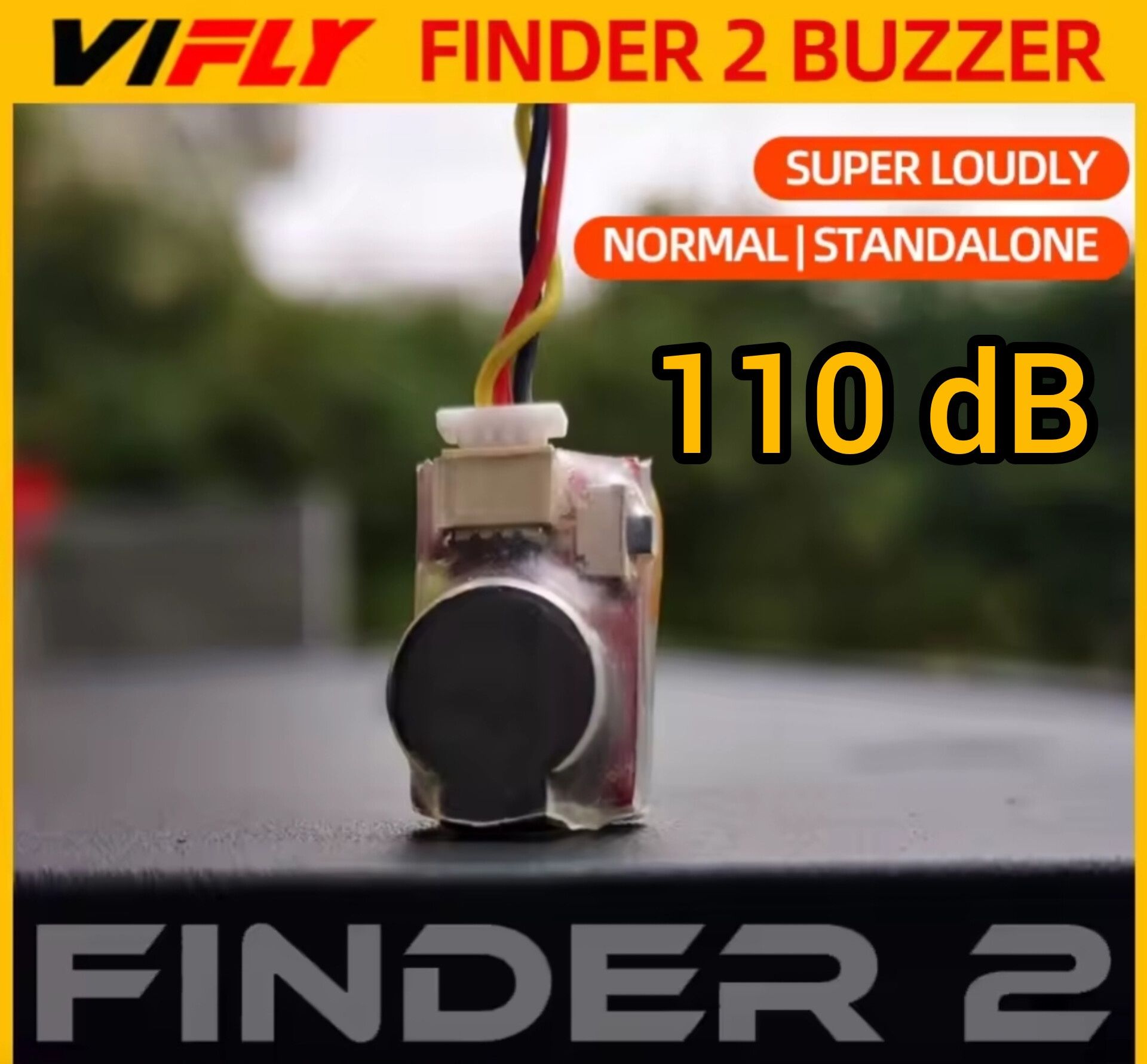 110dB VIFLY FINDER2 v2 buzzer базер буззер пошуковий маяк маячок пищал