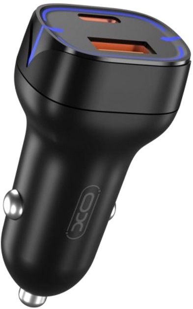 Автомобильное зарядное устройство XO CC37 USB-A/USB-C QC&PD3.0 20W 3A