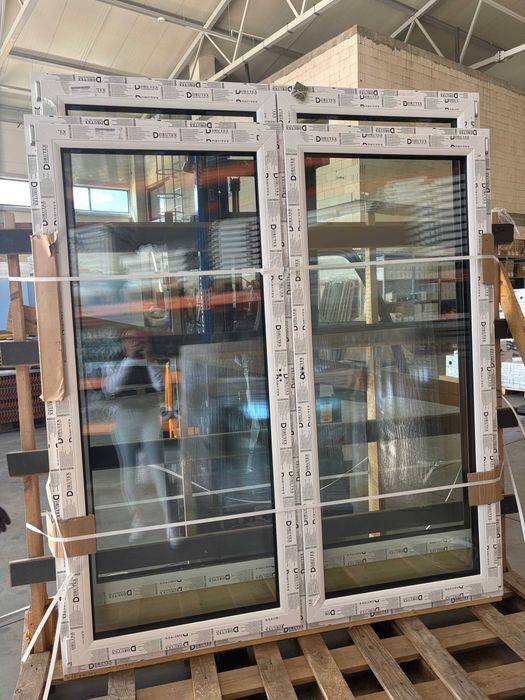 Okno balkonowe Drutex 1960x2150