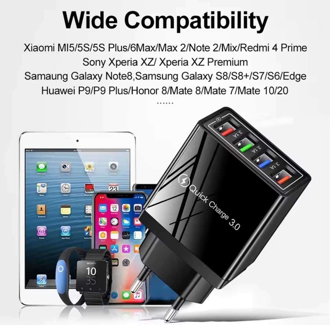 Ladowarka 4 USB.