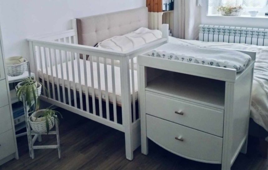 Komoda drewniana do przewijania, przewijak