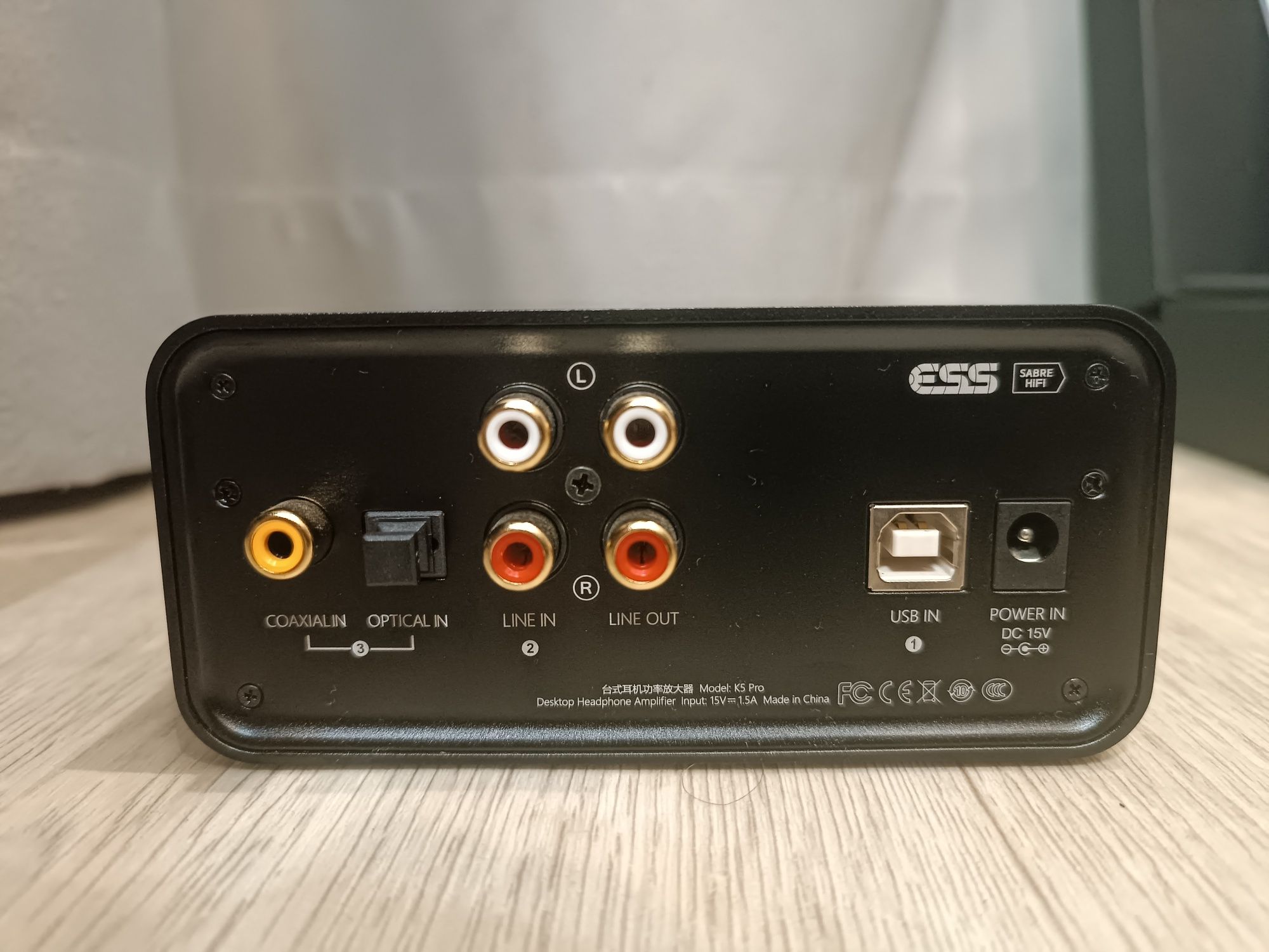 ЦАП підсилювач Fiio k5 pro ess