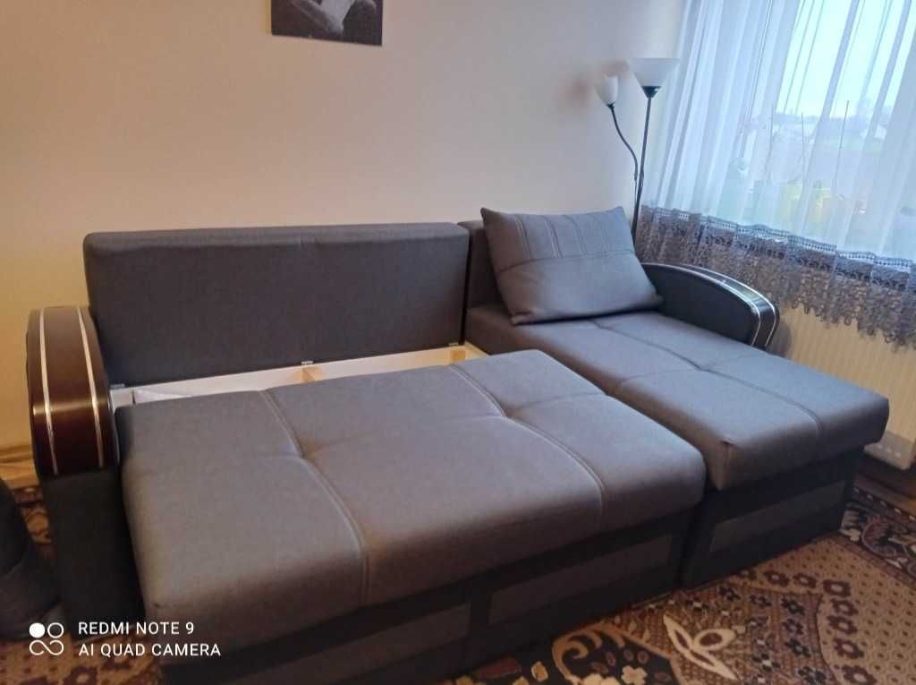 Narożnik z funkcją spania