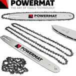 POWERMAT Prowadnica Do Piły Spalinowej 40cm 16' 2 Łańcuchy