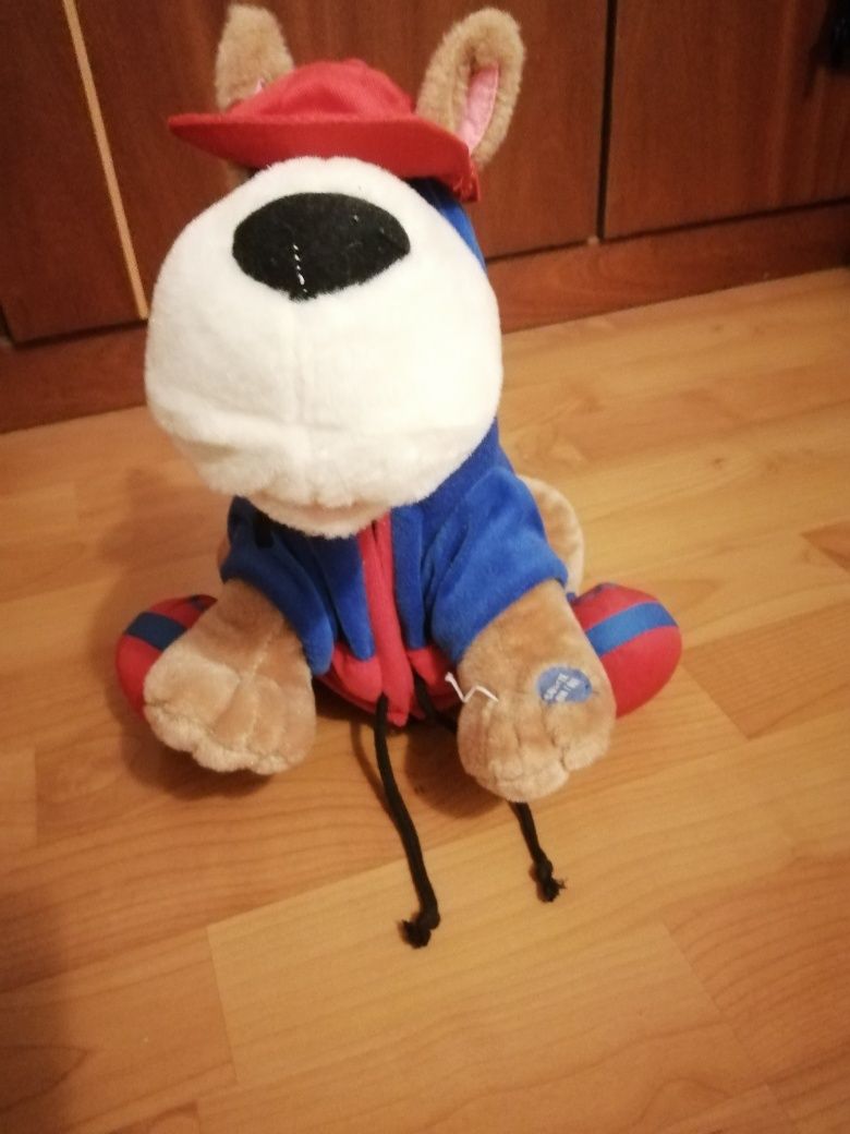 Cão peluche interativo spark hip hop