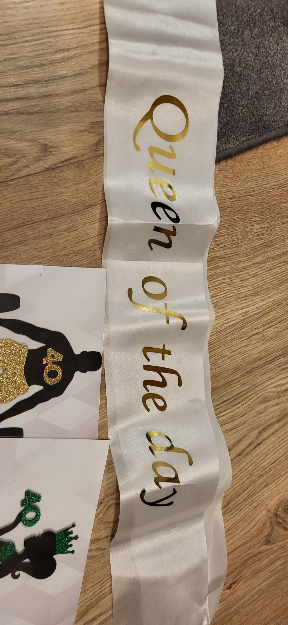 Dekoracje na 40 dla niej i dla niego