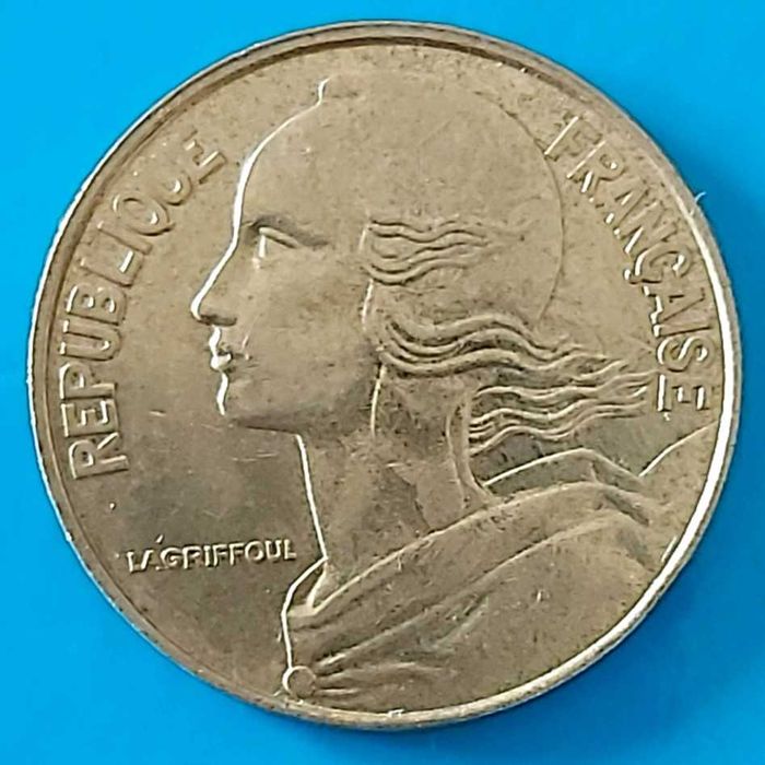 20 Cêntimos de 1992 de França