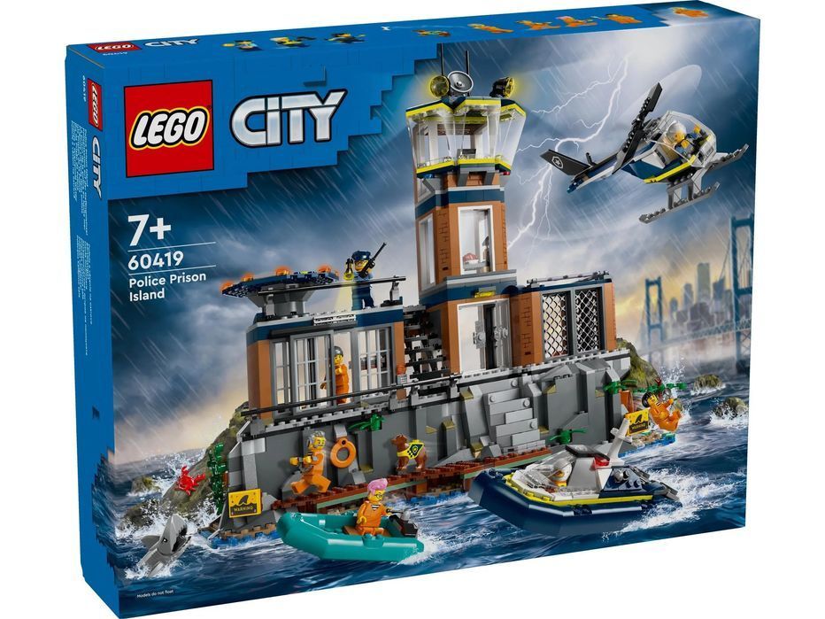 lego city policja z więziennej wyspy 60419