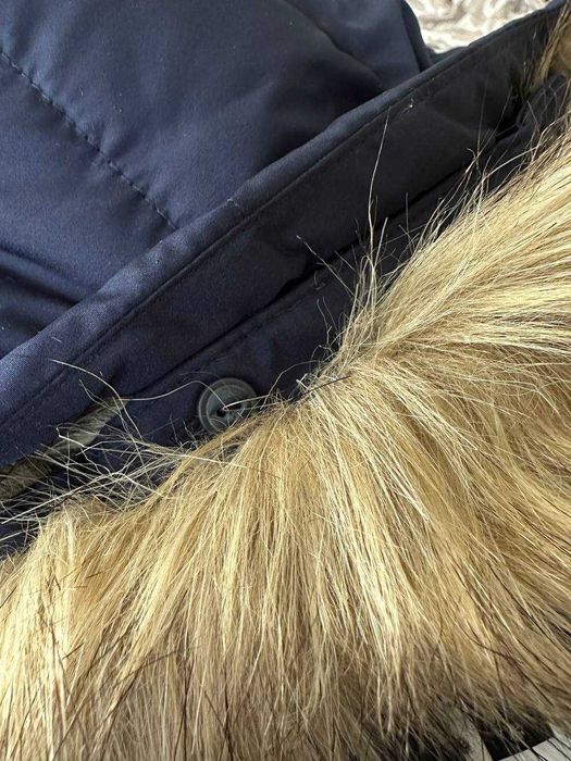 Куртка зимова синя GAP для дівчинки 8-9 років на зріст до 134 см