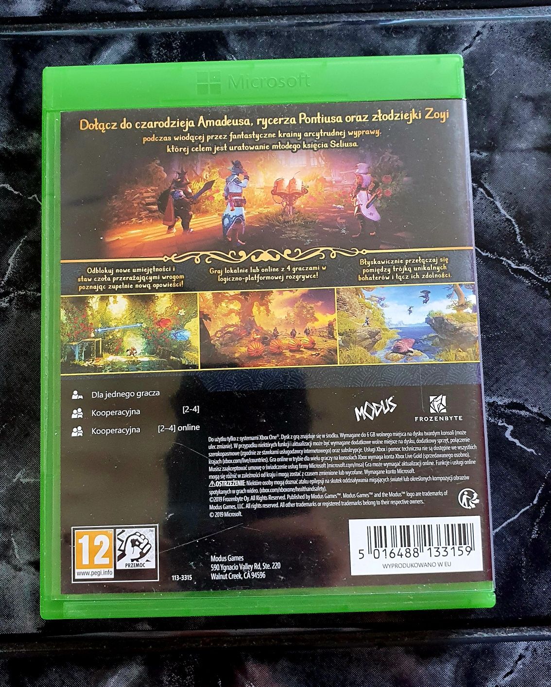 Trine 4 Modus PL Xbox One