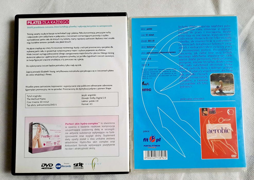 Pilates 6 płyt DVD