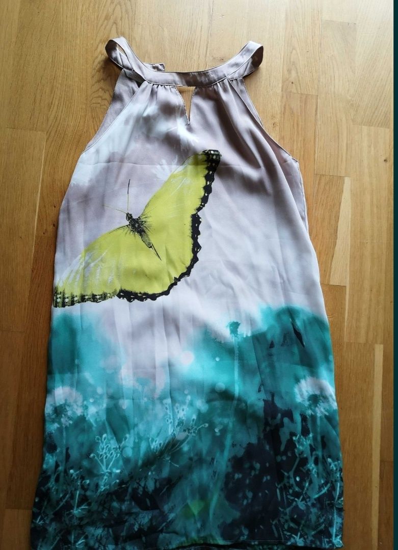 Sukienka letnia /trapezowa /śliczna /Promod /36/jak nowa
