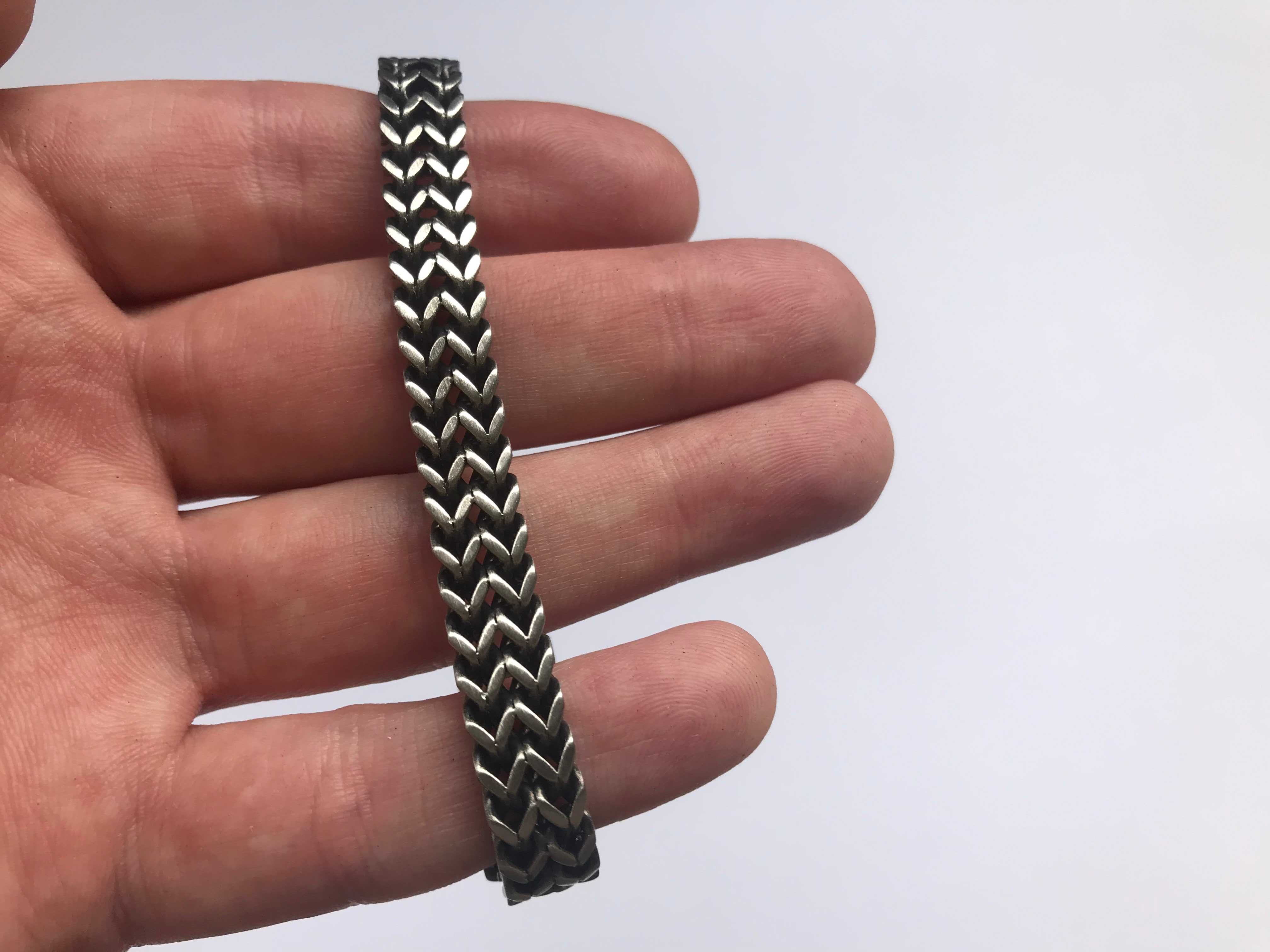 Мужской браслет в стиле Double Weave