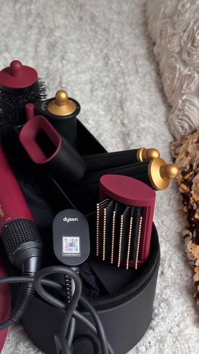 Дайсон стайлер Dyson HS08 i.d. Red Velvet/Gold Оригінал Новий