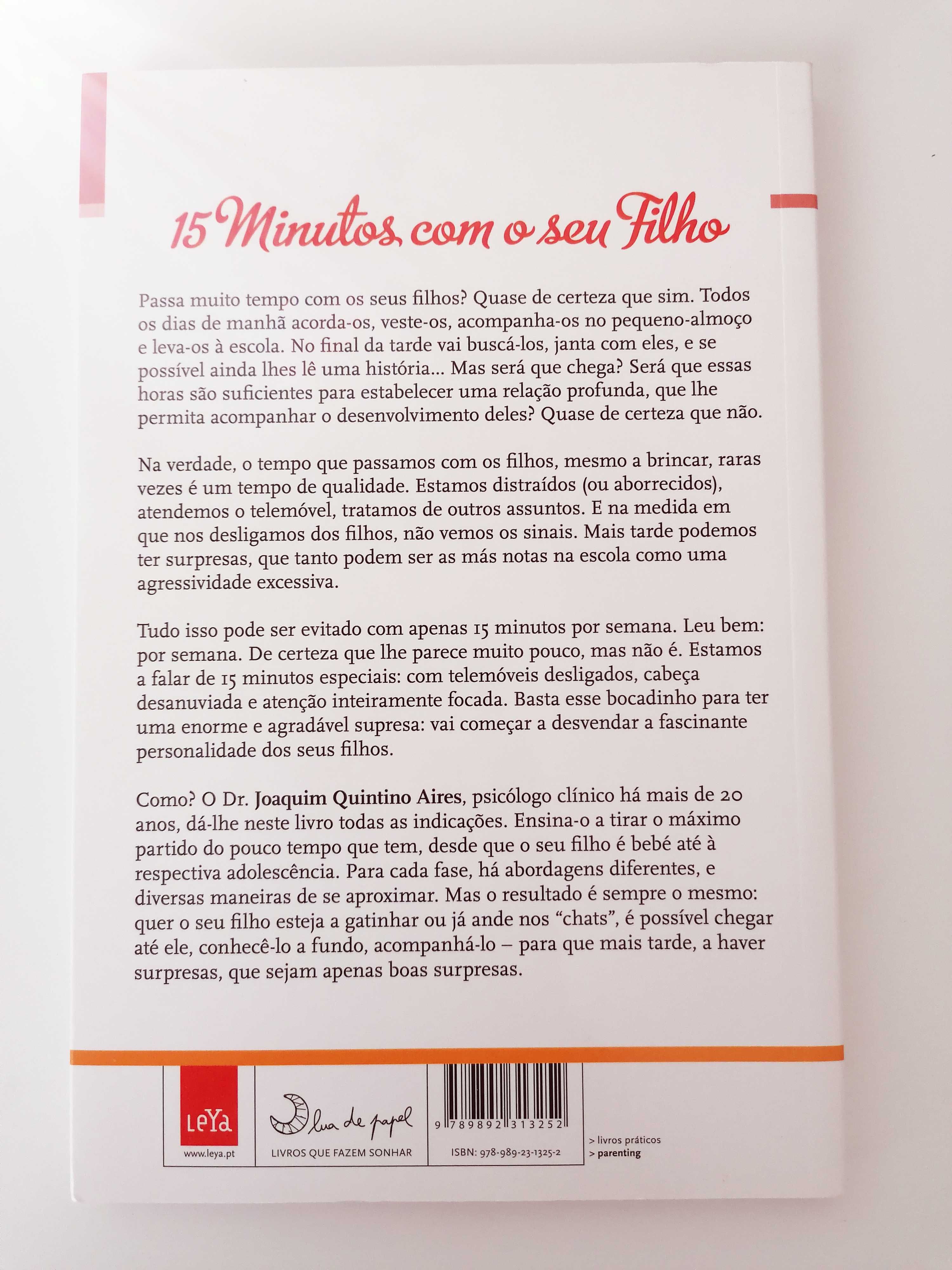 LIvro 15 minutos com o seu filho