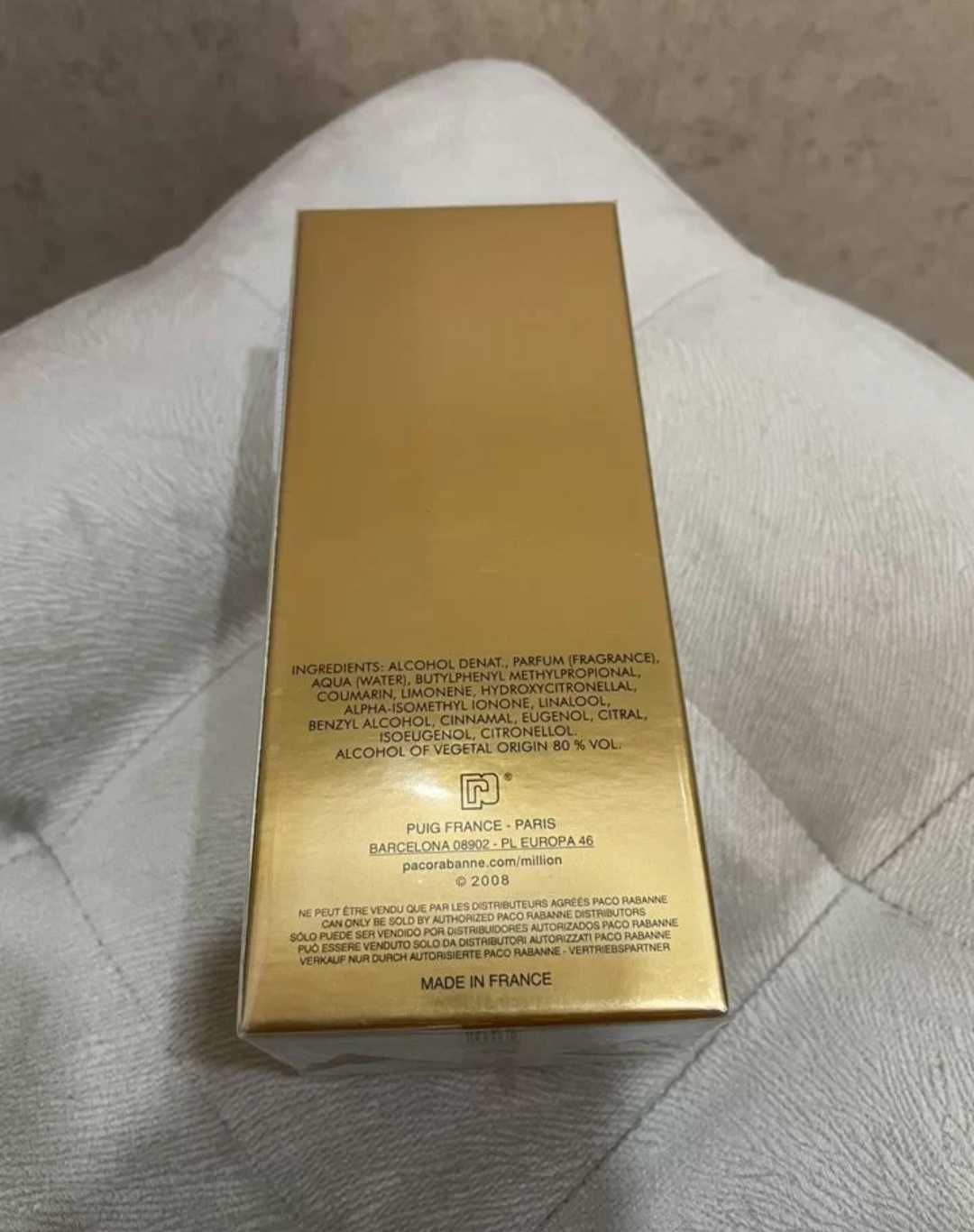 Духи Оригинал! Paco Rabanne 1 million 100 ml пако рабанне Парфюм