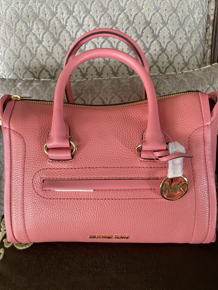 Mala Michael Kors pele/estrear com etiqueta pregada