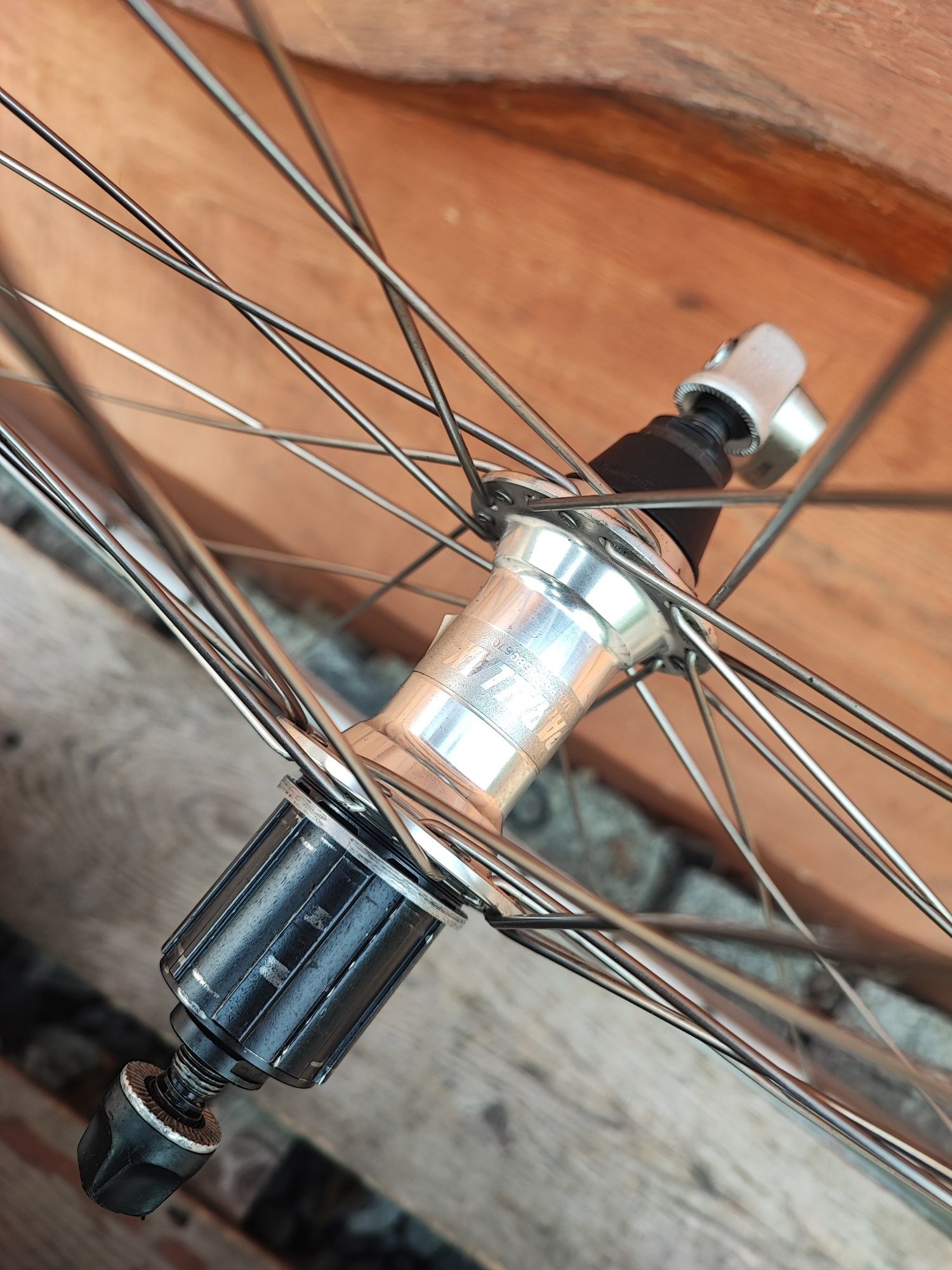 Tylne koło rowerowe Mavic X221 26" Shimano Deore XT M737 8s retro mtb
