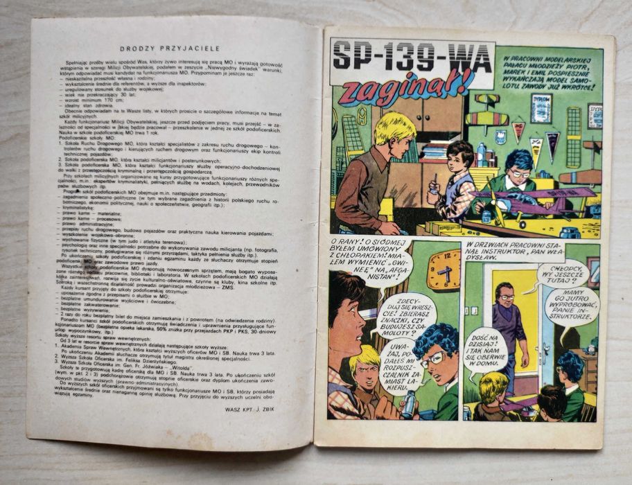 KAPITAN ŻBIK -- SP-139-WA ZAGINĄŁ! wyd. 1 dobry stan