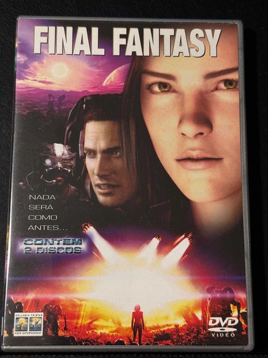 2 DVD do filme Final Fantasy