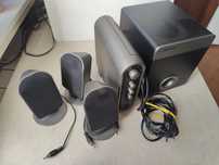Zestaw/ Subwoofer i głośniki 3 sztuki/ Manta