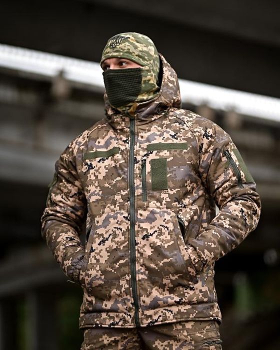 Костюм ЗИМНИЙ тактический ПИКСЕЛЬ Omni-Heat! Костюм Пиксель на ЗИМУ!