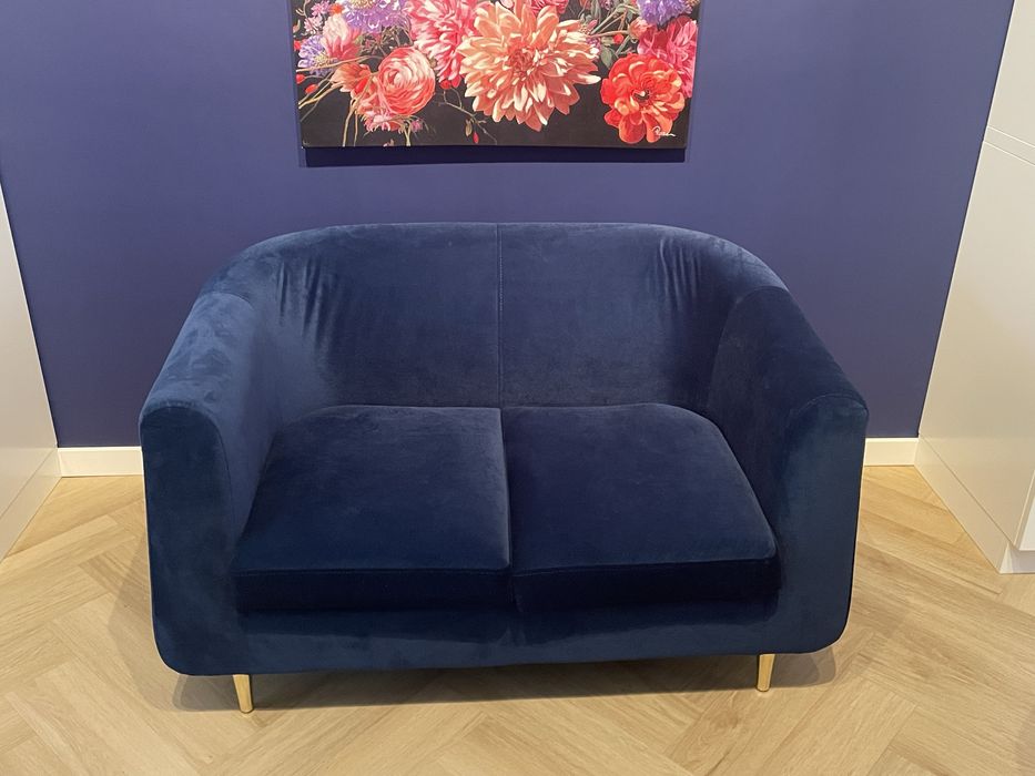 Sofa dwuosobowa nierozkladana