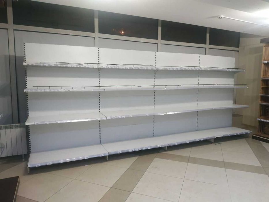 Торгові стелажі полки для магазину / Бізнес / Обладнання / Магазин