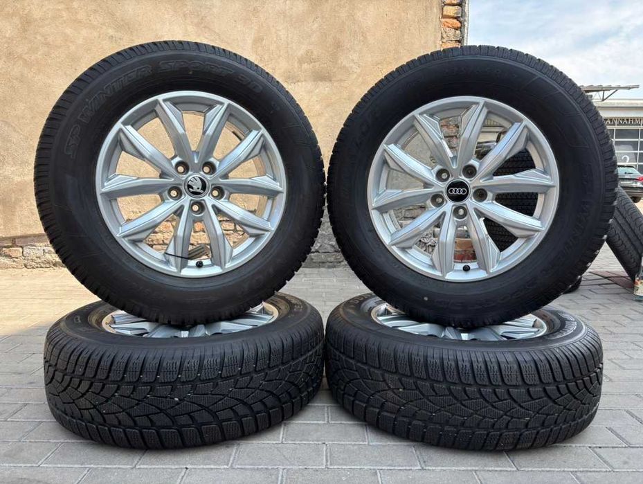 KOŁA ZIMOWE 17 Audi Q5 8R FY GU Mercedes GLC ML W166 235/65R17 5x112