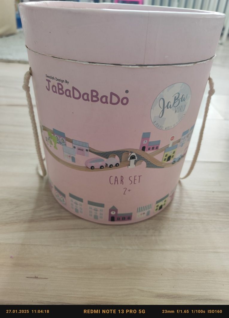 Drewniana kolejka JaBaDaBaDo