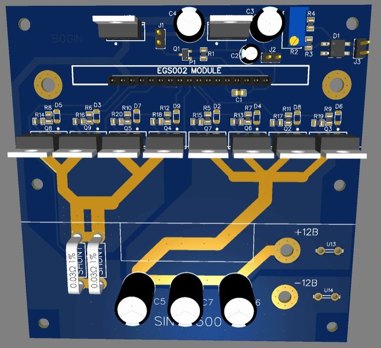 Плата инвертора 24/12-220в