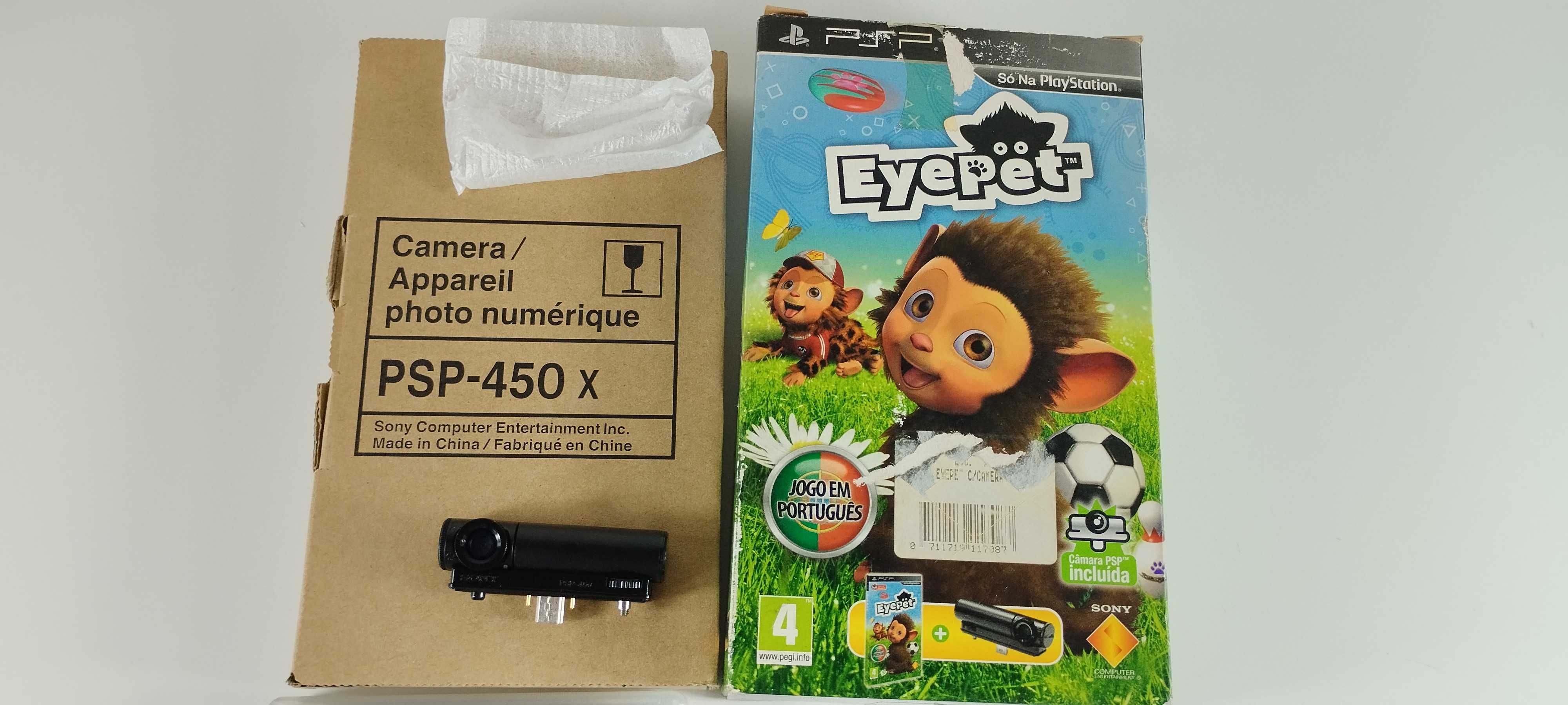Camera PSP-450 + jogo EyePet
