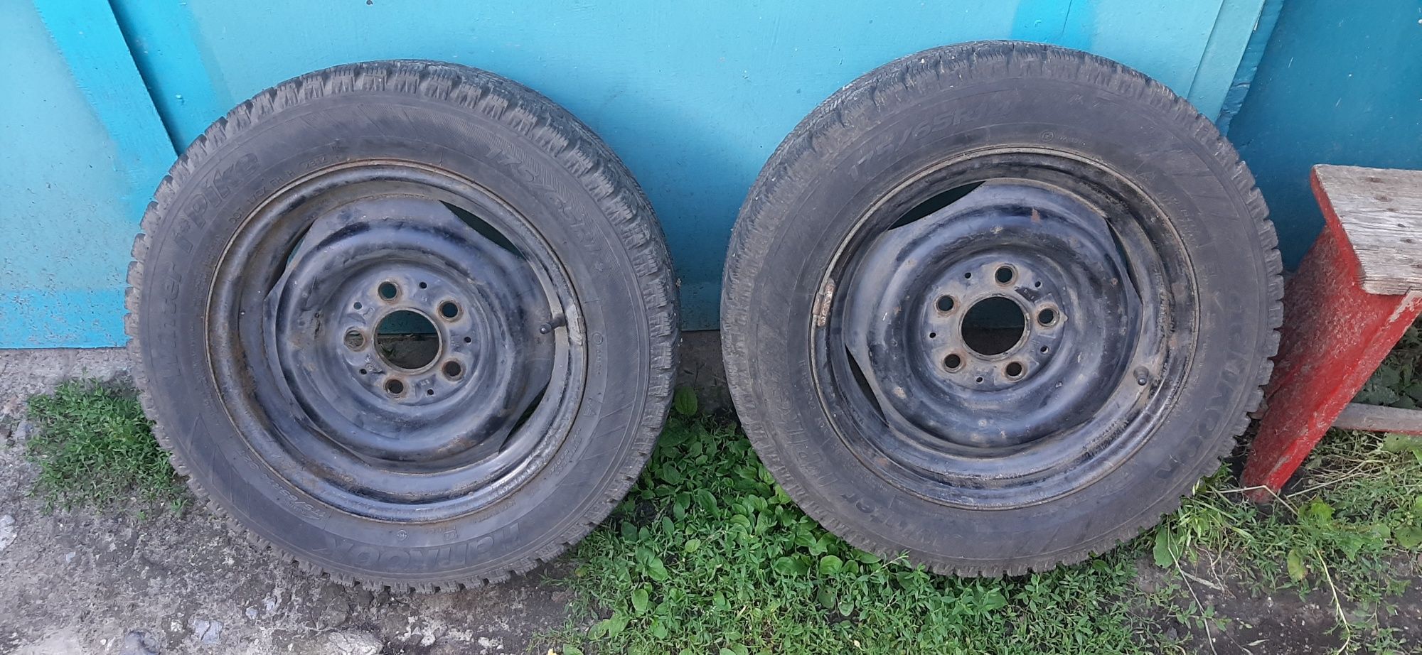 Зимова резина hankook r14 на дисках