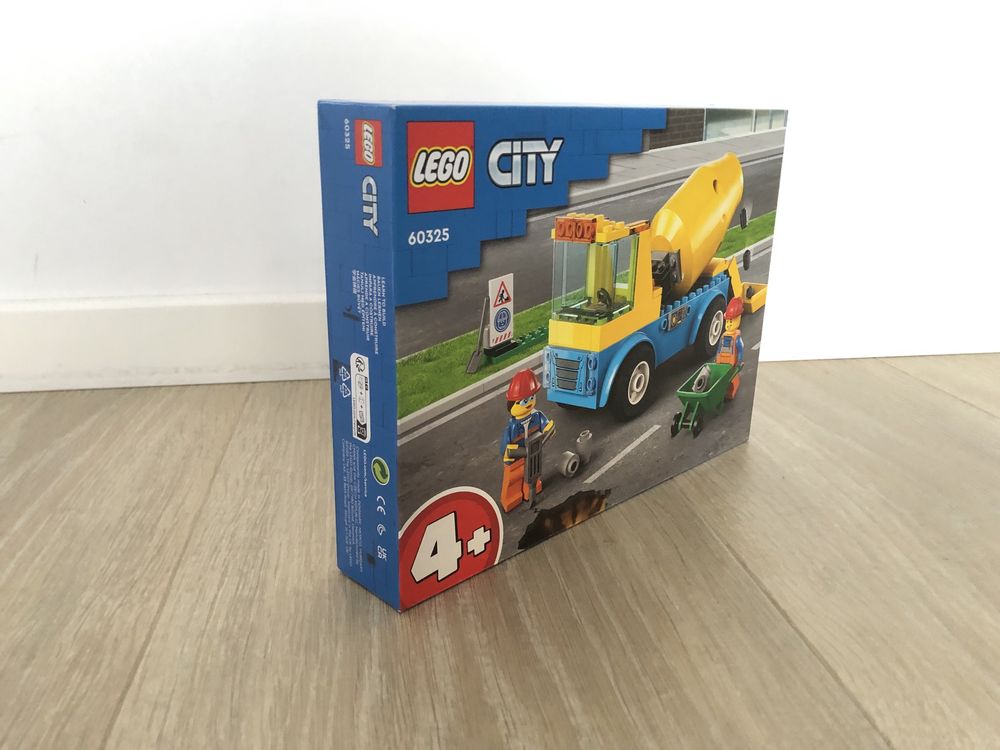 zestaw LEGO City Ciężarówka z betoniarką 60325 NOWY