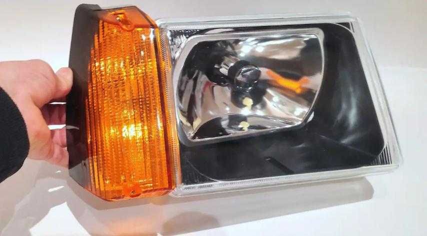 Фары таврия славута полированные стёкла с мини линзой Н4